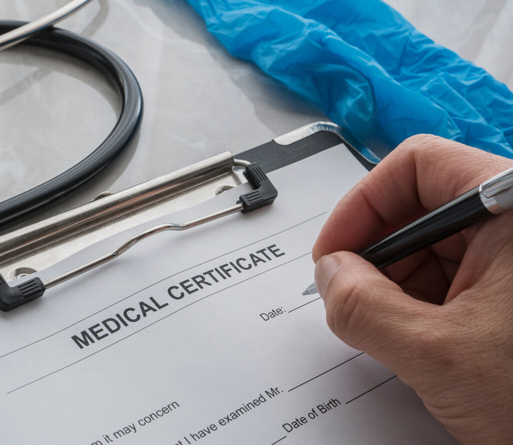 Private Medical Letters & Certificates Luton